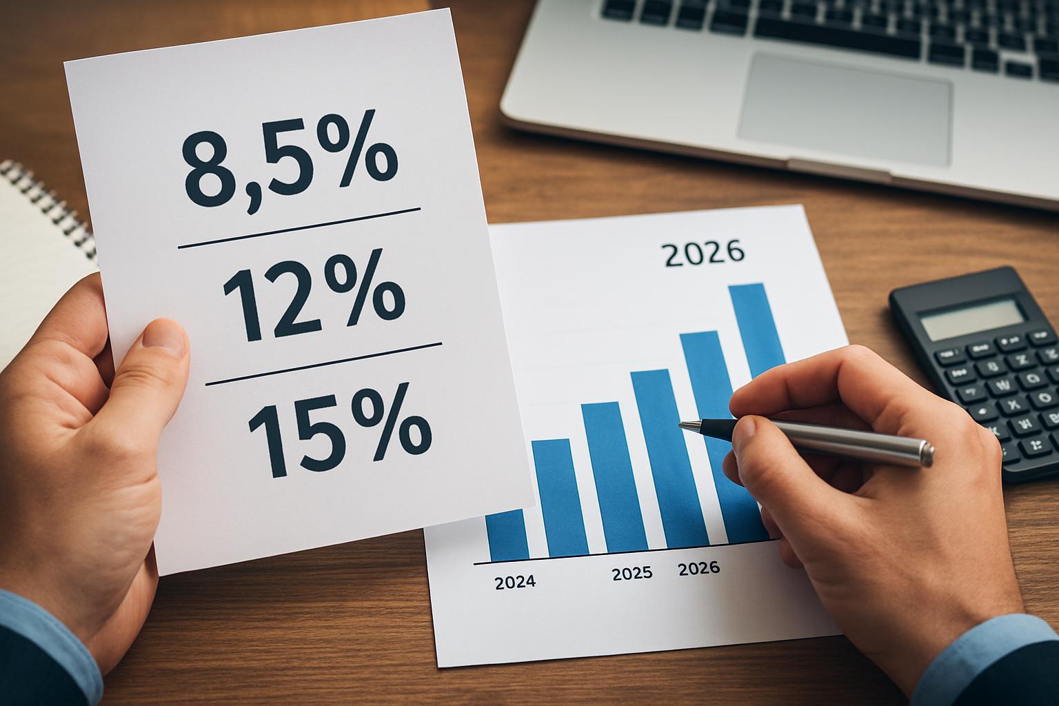 Ryczałt 8,5% vs 12% vs 15% – analiza stawek dla branży usługowej i IT w 2026 roku.. Osobiste doświadczenia i praktyczne obserwacje