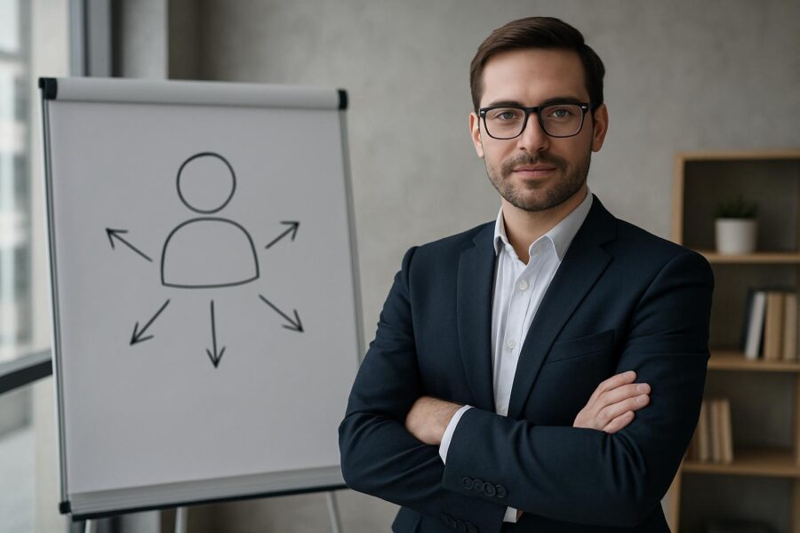 Głos przy drzwiach firmy: jak personal branding właściciela firmy kształtuje strategię marketingową