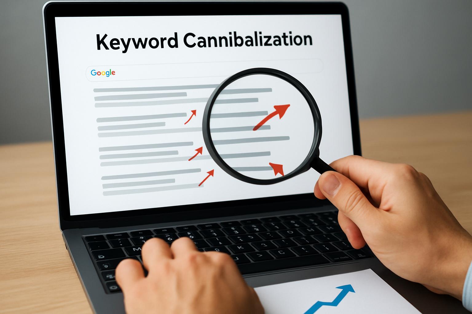 Kanibalizacja słów kluczowych – jak rozpoznać problem na stronie firmowej?. Końcowy ruch: jak sprawić, by Google wiedziało, którą stronę ma promować