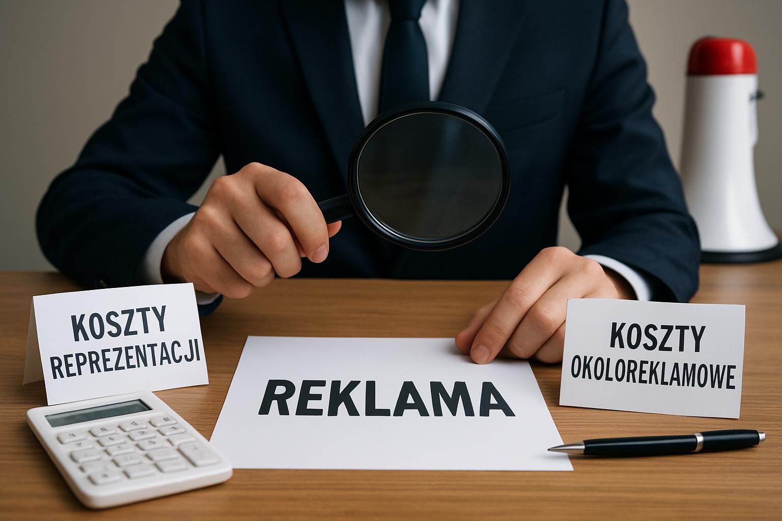 Koszty reprezentacji a reklama – gdzie przebiega granica podatkowa?. Reklama a koszty „okołoreklamowe”: co organ uznaje za wątpliwe